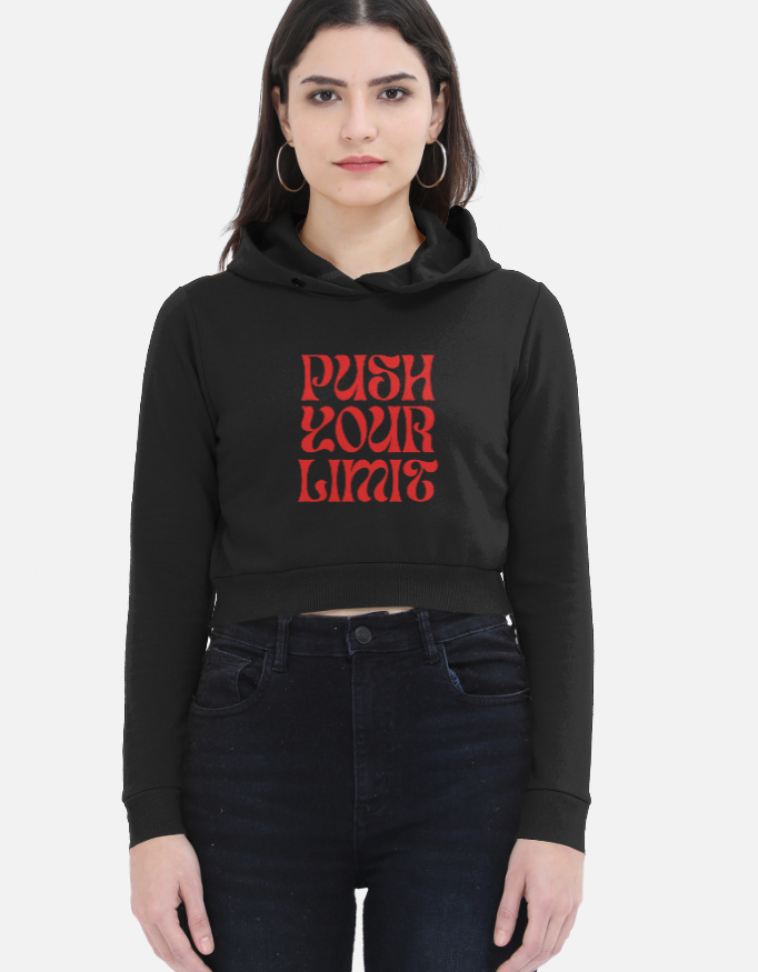 Female Cropped Hoodie - Image 2